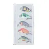 5pcs Mini Crankbait Fishing Lure Floating Wobbler Artificial Hard Bait Swimbait