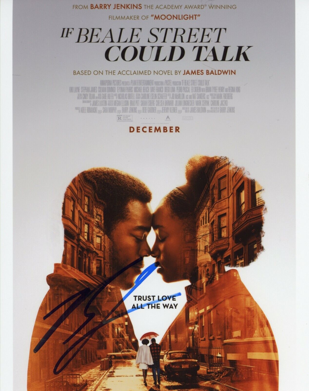 BARRY JENKINS Hand-Signed Director - If Beale Street Could Talk