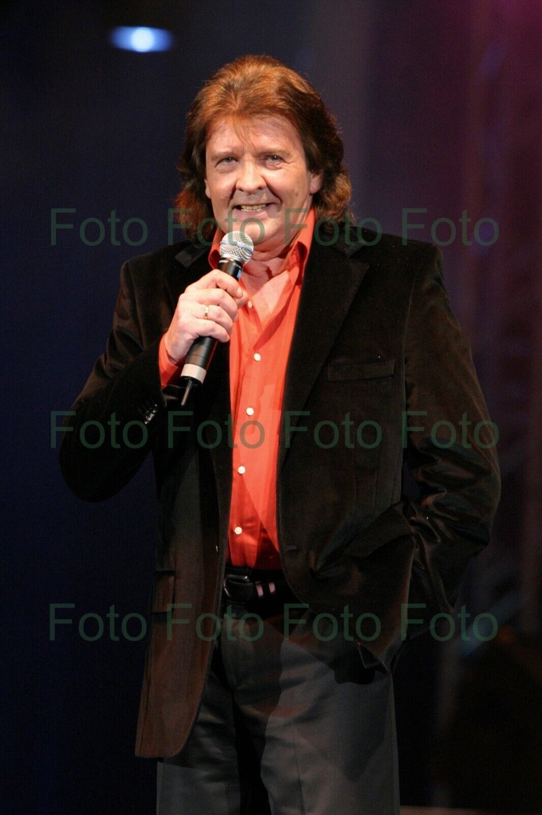 Bernd Clüver Schlager Musik Foto 20 x 30 cm ohne Autogramm (Be-2