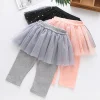 Kids Baby Girl Summer  Mesh Leggings Dresses Pants