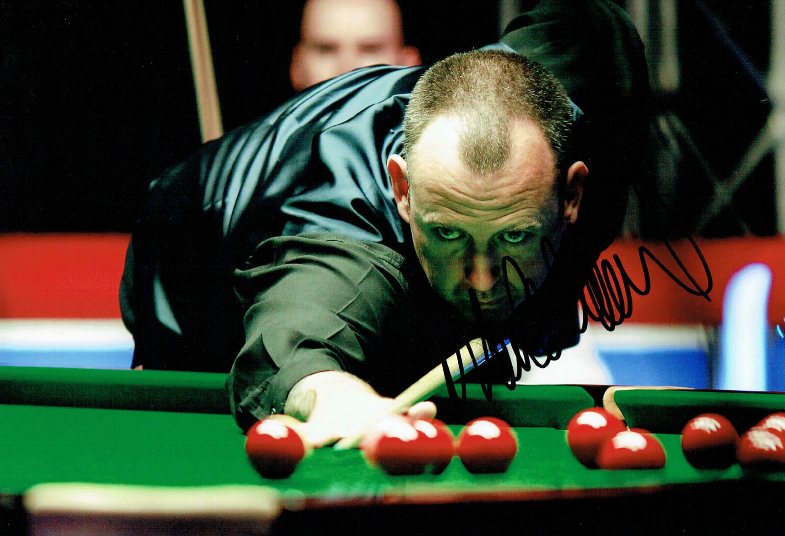 Mark WILLIAMS 2017 Signed Autograph Photo Poster painting C SNOOKER Sheffield Crucible AFTAL COA