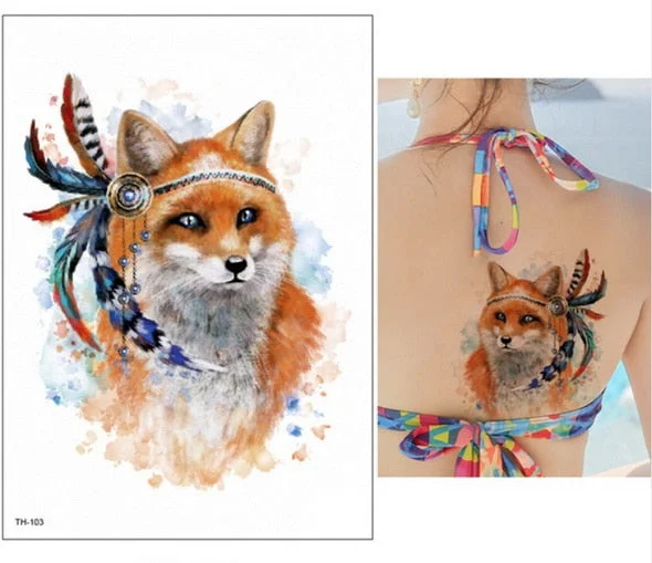 temporary tattoo sheet tatoo temporary stickers angel wing tattoos girl sexy thigh arm tattoo black sleeve tatto boys men decal