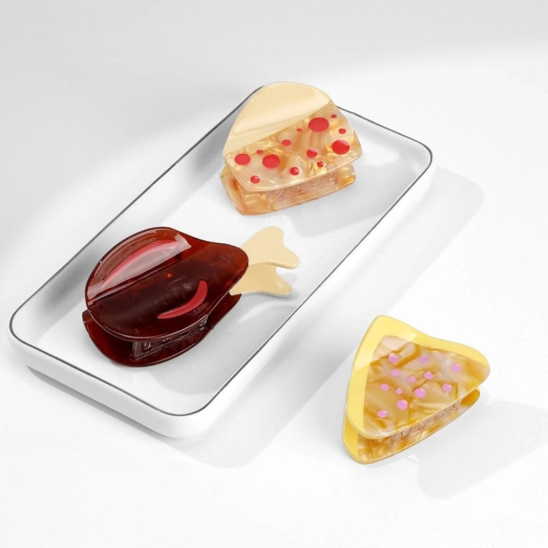 Zaibeiya Acetate Plate Original Design Fashionable High Texture Adult Wear Shark Grab Wash Clip When Going Out