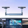 Dual-Position Car-Mounted Floating Screen Mobile Phone Holder Aluminum Alloy Magnetic Suction Car Central Control Display Screen Navigation Dedicated