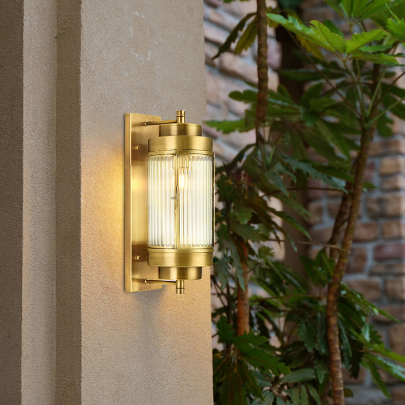 Industrial Metal Outdoor Wall Sconce JOSENART Josenart