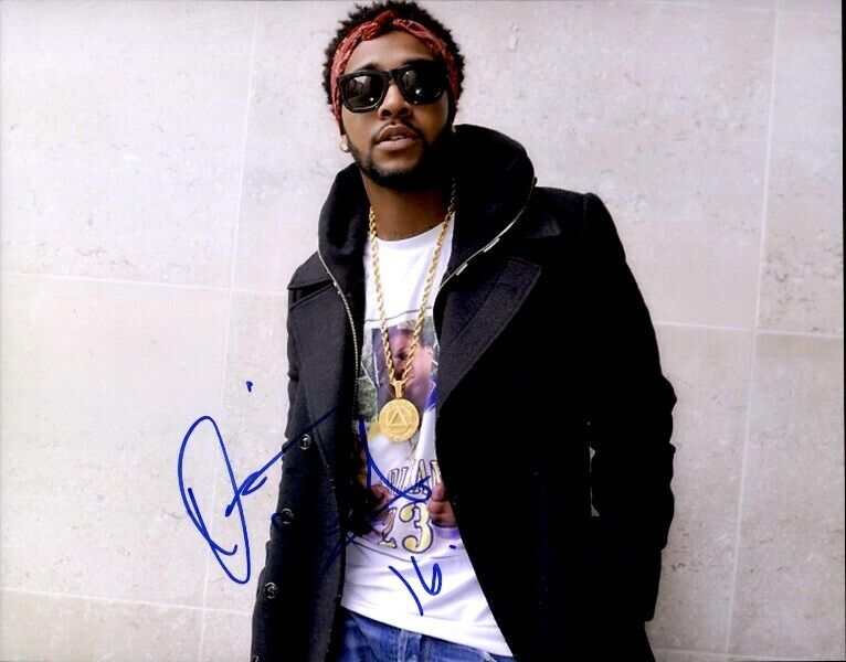 Omarion authentic signed RAPPER 8x10 Photo Poster painting W/ Certificate Autographed (26-h)