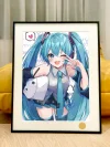 Cute Hatsune Miku Decorative Painting - VOCALOID - Xingkong Studio