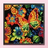 Butterfly - 9CT Full Beaded Cross Stitch Kit(40x40cm)