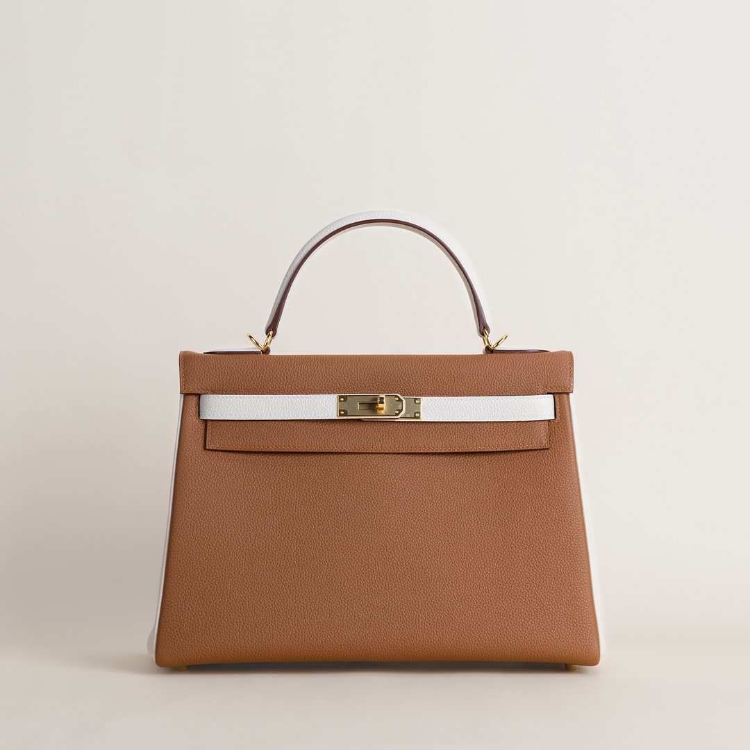 Kelly32 Togo CC37 Gold/10 Craie GHW