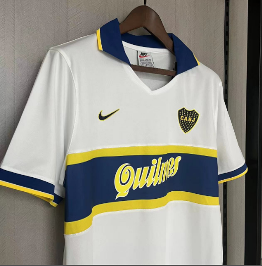 Retro Boca Juniors 96/97 Away Football Jersey Thai Quality
