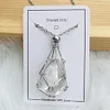 🔥 Crystal Stone Holder Necklace - Free (Crystal) Gift Included🎁