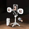 Mini Phone Selfie Stick 3 in 1 Portable Phone Tripod Handheld Stabilizer