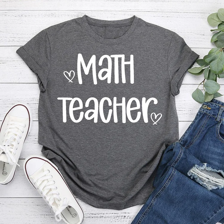 ANB - Math teacher Book Lovers Tee Tee -08132