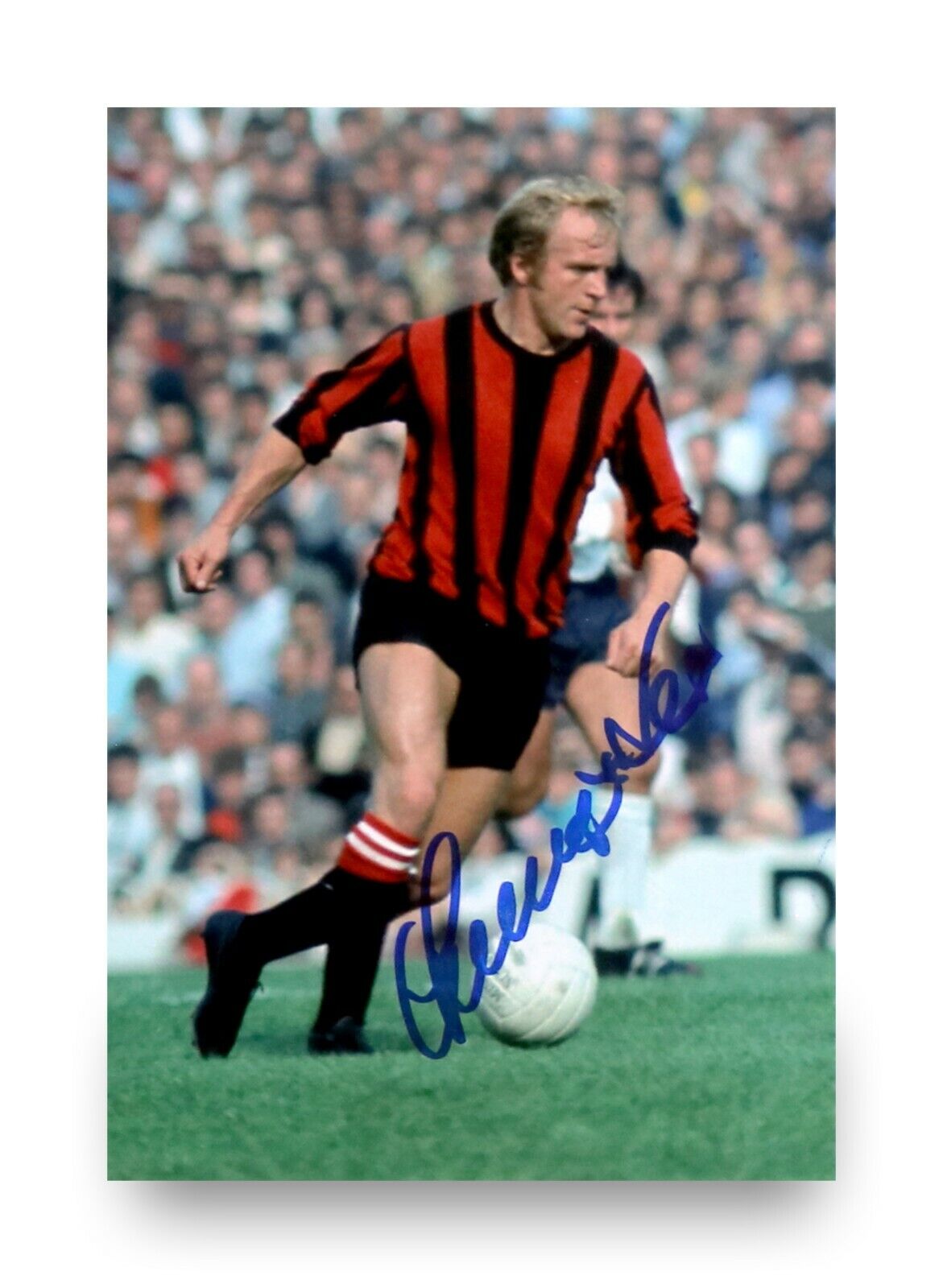 Francis Franny Lee Signed 6x4 Photo Poster painting Manchester City Bolton Derby Autograph + COA