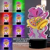 DIY Diamond Painting 7 Color Night Light Lamp Home Decoration Ornament Gift Kit(Christmas Bell)