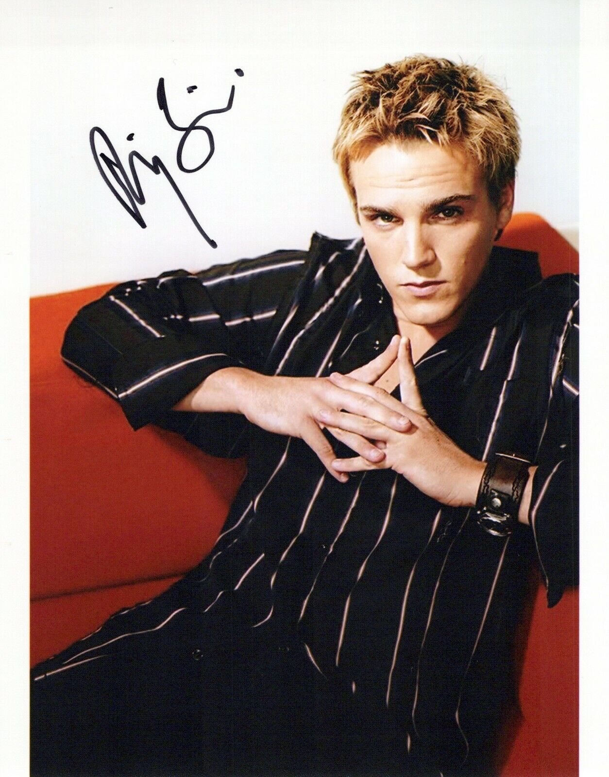 Riley Smith head shot autographed Photo Poster painting signed 8x10 #18