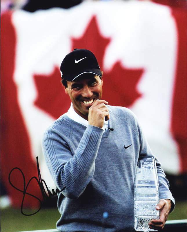 Stephen Ames authentic signed PGA golf 8x10 Photo Poster painting W/Cert Autographed A0015