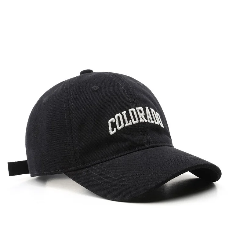 Cotton Baseball Cap for Men and WomenEmbroidery Hat Cotton Soft Top Caps Casual Retro Snapback Hats Unisex