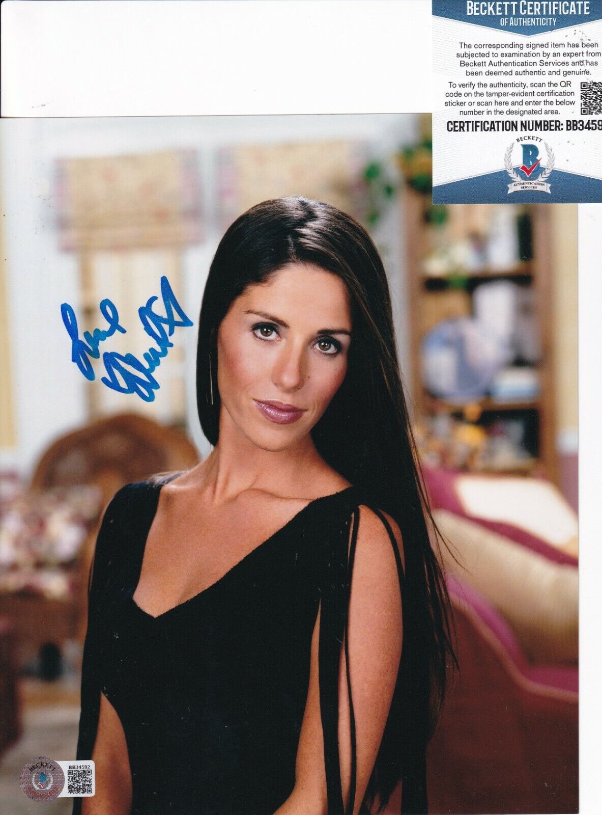 SOLEIL MOON FRYE signed (PUNKY BREWSTER) 8X10 Photo Poster painting BECKETT BAS BB34592