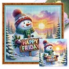 (Multi-Style) Christmas-11CT Stamped Cross Stitch 40*40cm/15.75*15.75in