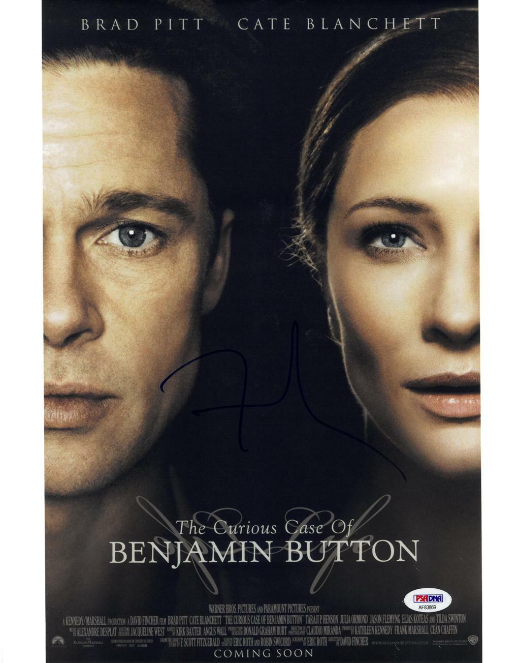 David Fincher Signed Benjamin Button Autographed 11x14 Photo Poster painting PSA/DNA #AF83869