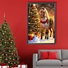 (40*60cm)Christmas Horse - Full Round Drill Diamond Painting