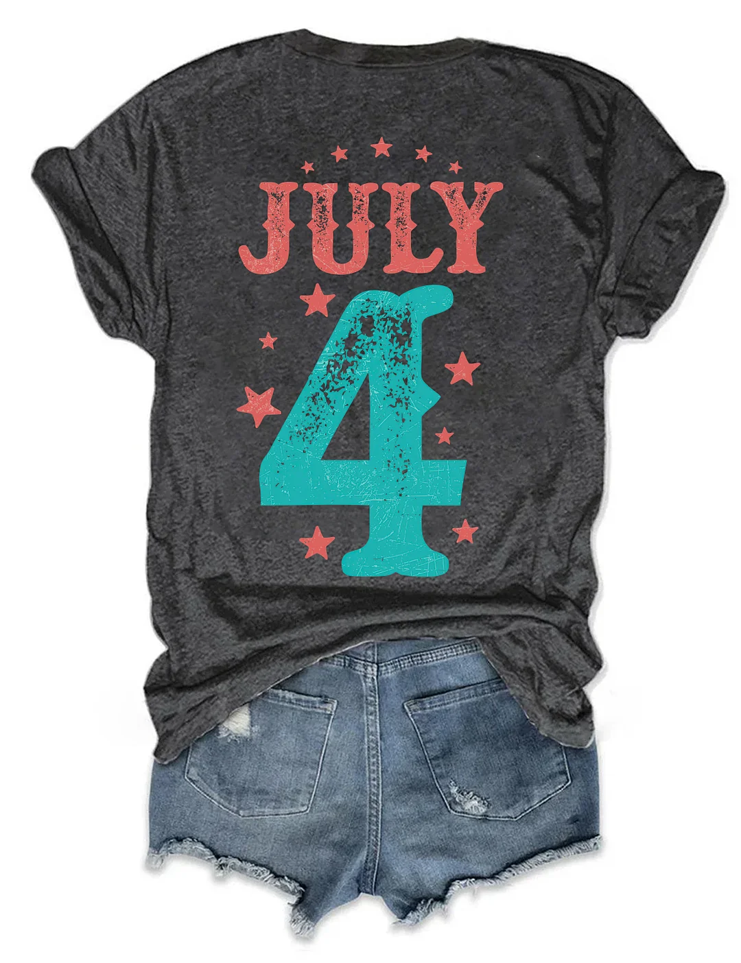Land of the Free 4th of July T-shirt