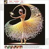 Diamond Painting-DIY Crystal Rhinestone Dancing Girl