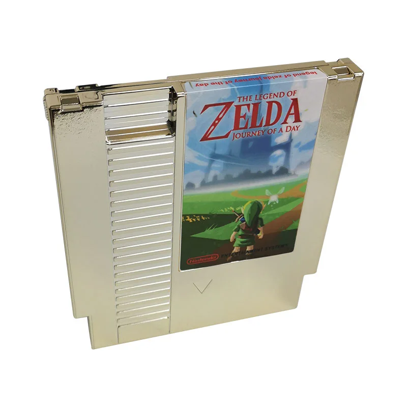 The Legend of Zelda: Journey of a Day Hack of Zelda II: The Adventure of Link For Nintendo NES - 8 Bit Game Cartridge