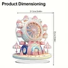 Cute Ferris wheel-Single Side Drill-5D DIY Craft Ornament