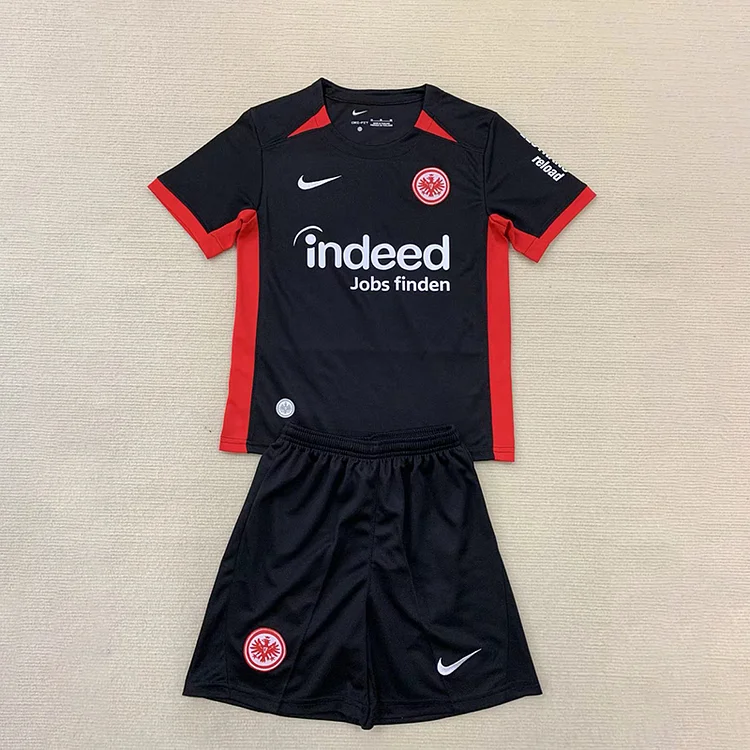 24/25 Eintracht Frankfurt Away Jersey - Kids Kit