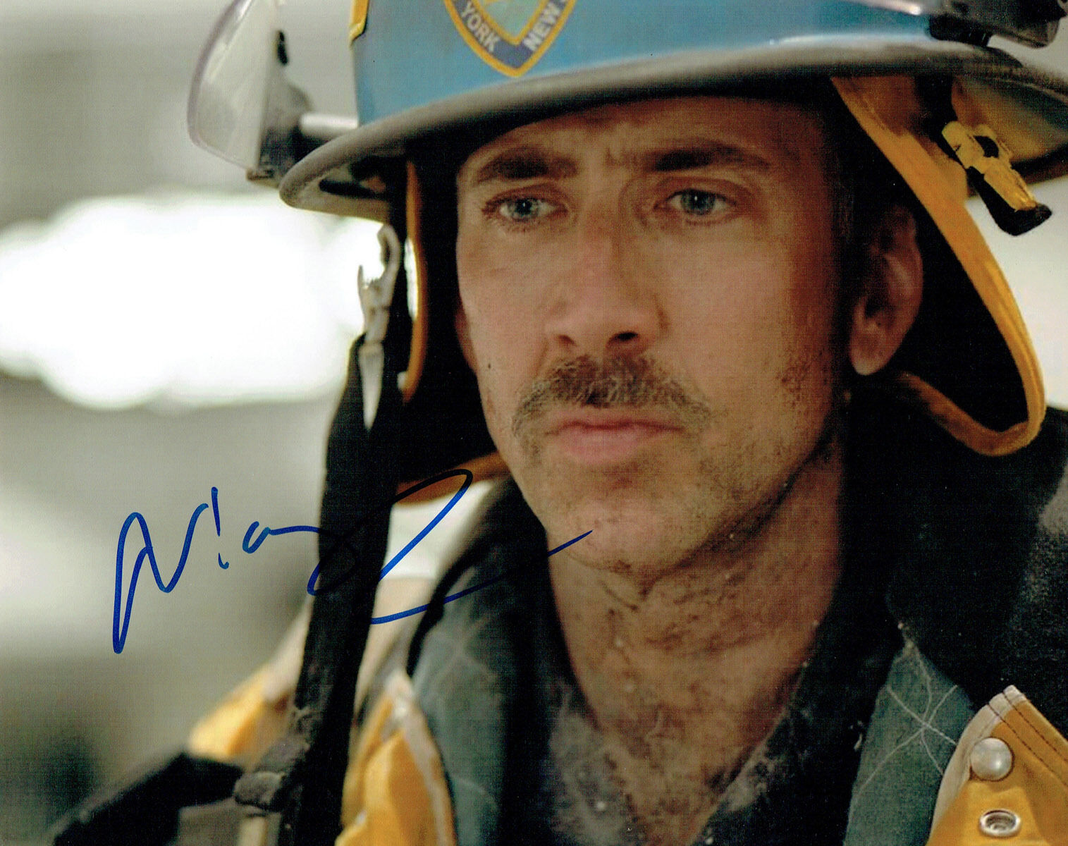 Nicolas CAGE SIGNED Autograph 10x8 Photo Poster painting AFTAL COA 911 WORLD Trade CENTRE Film