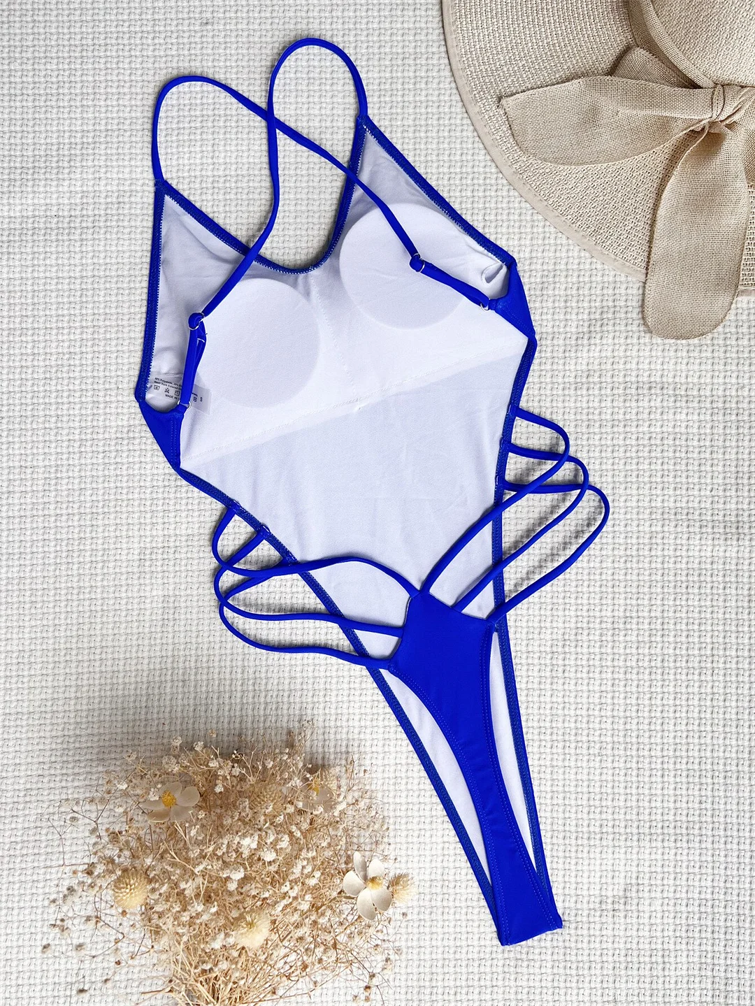 Billionm Cross Swimsuit Thong 2022 New Monokini Backless One-Piece Swimwear Baohulu Extreme Sexy Beach Wear High Leg Beachwear