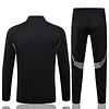 25/26 argentina black long zipper Training Jacket Set