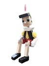Solid Wood Pinocchio Marionette Toy Wooden Decorative Doll