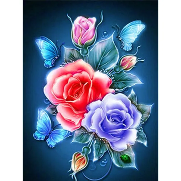 Diamond Painting - Full Round/Square Drill - Flower(30*40 - 50*60cm)