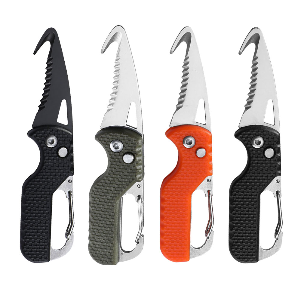 

Pocket Open Box Outdoor Portable Foldable Blade Knife Emergency Multi Tools, Black blade, 501 Original