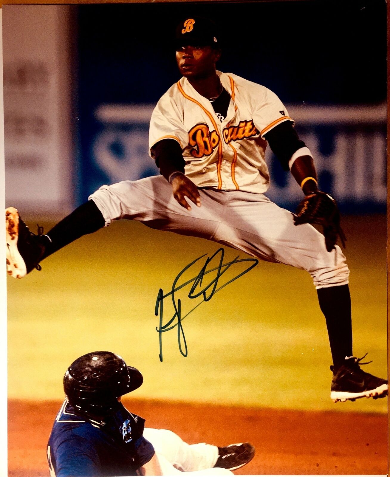 Tim Beckham Signed 8x10 Photo Poster painting Rays Baltimore Orioles Mariners Autograph Auto