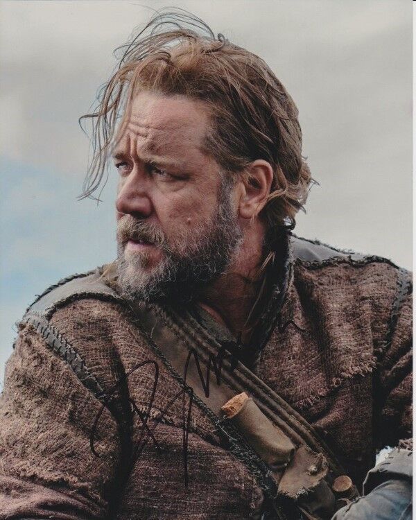 RUSSELL CROWE signed autographed NOAH Photo Poster painting