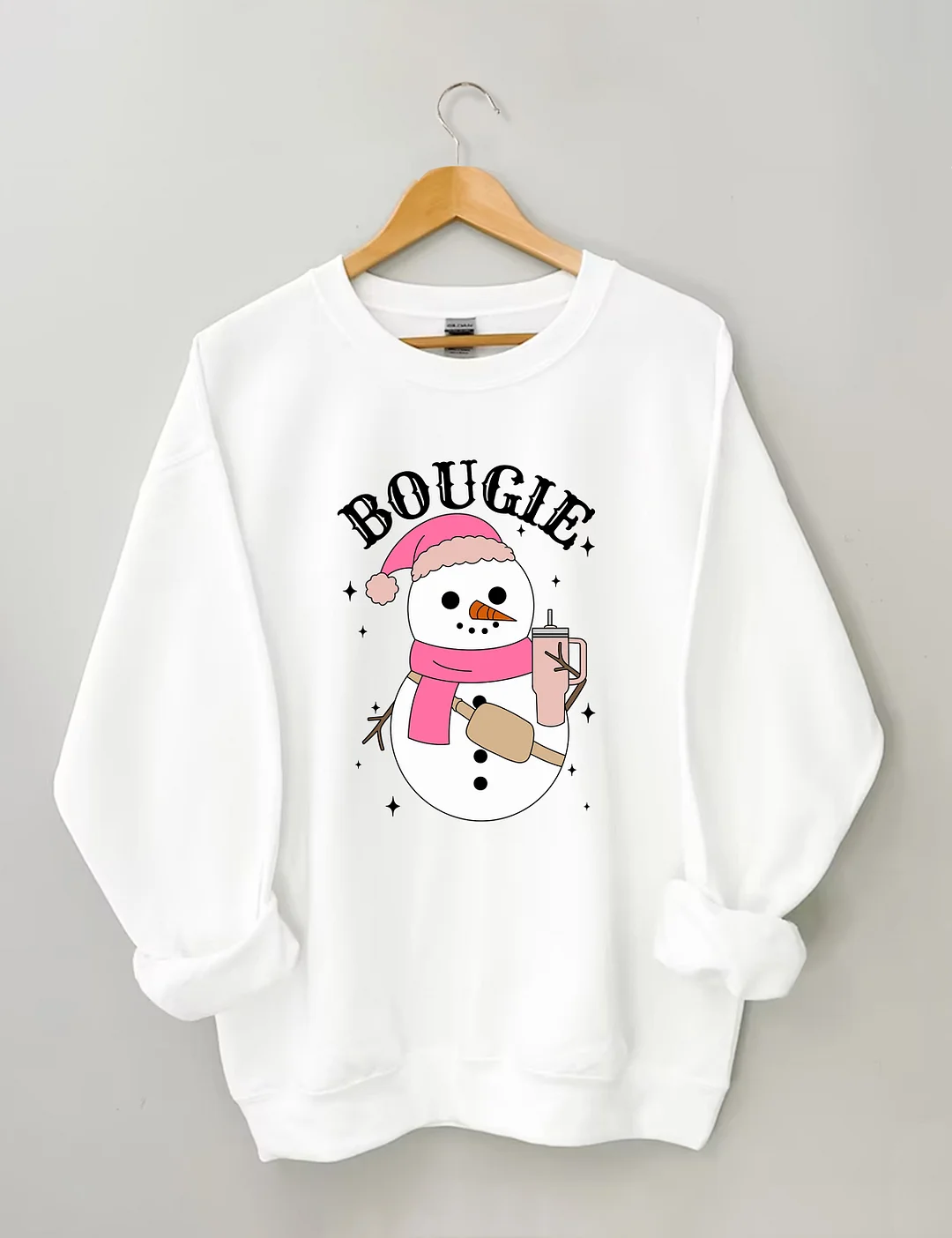 Bougie Snowman Sweatshirt