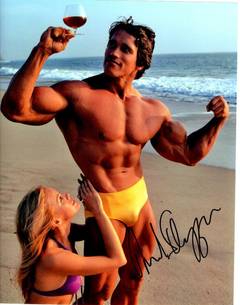 Arnold Schwarzenegger autographed 11x14 Picture signed Photo Poster painting and COA