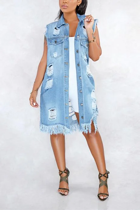 Fashion Sexy Backless  Hollow Halter Dress