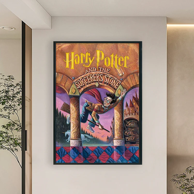 Harry Potter Poster 50*60cm full round drill diamond painting