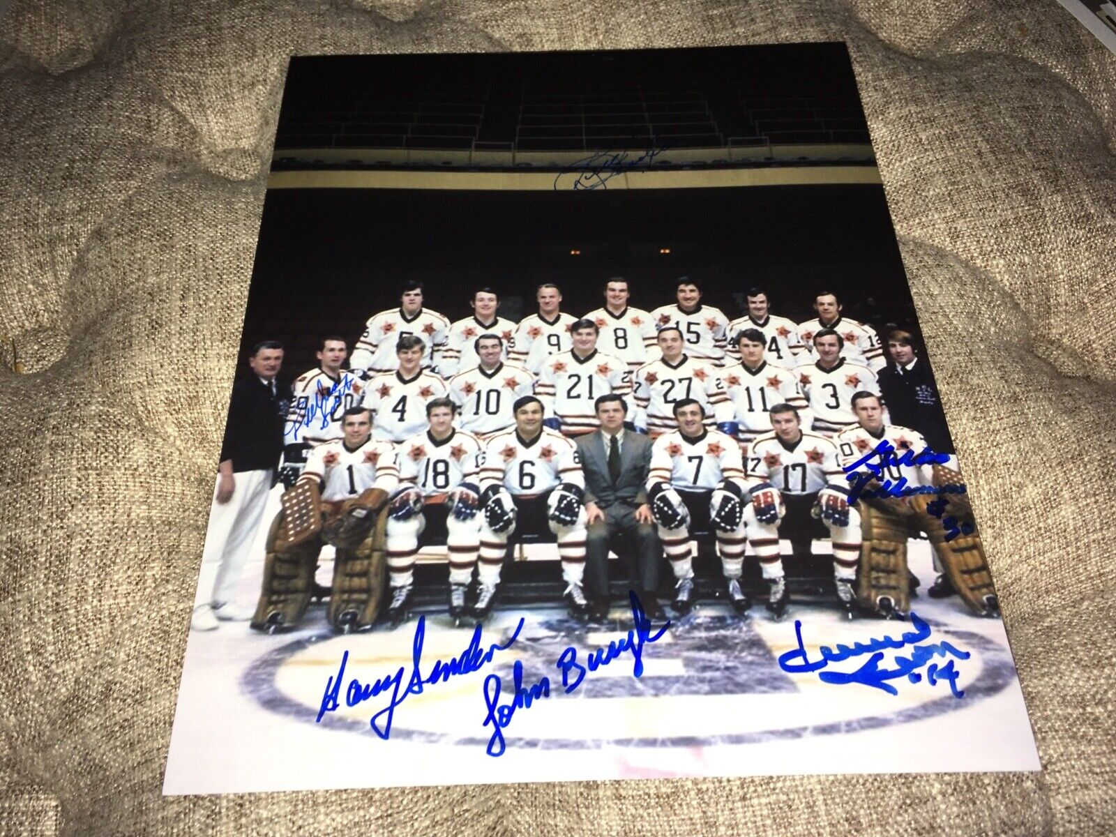 NHL Hockey All Star Game Team Photo Poster painting 8 x 10