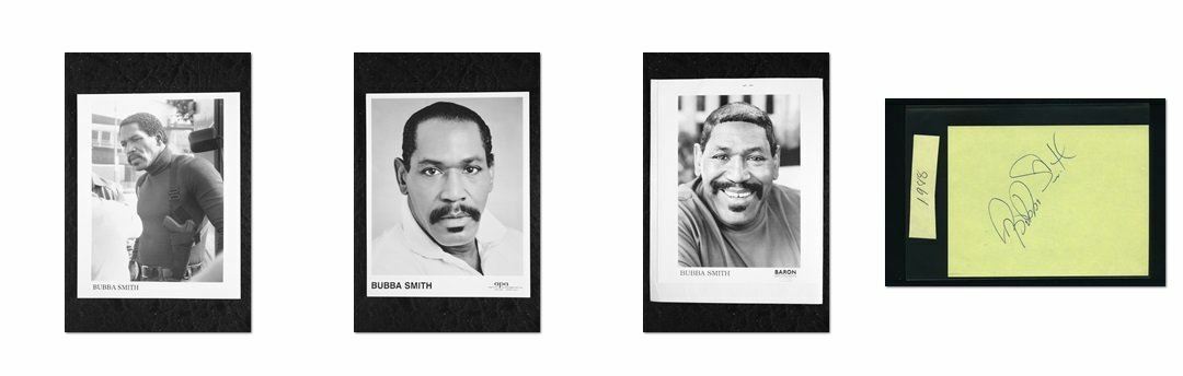 Bubba Smith - Signed Autograph and Headshot Photo Poster painting set - Police Academy - NFL