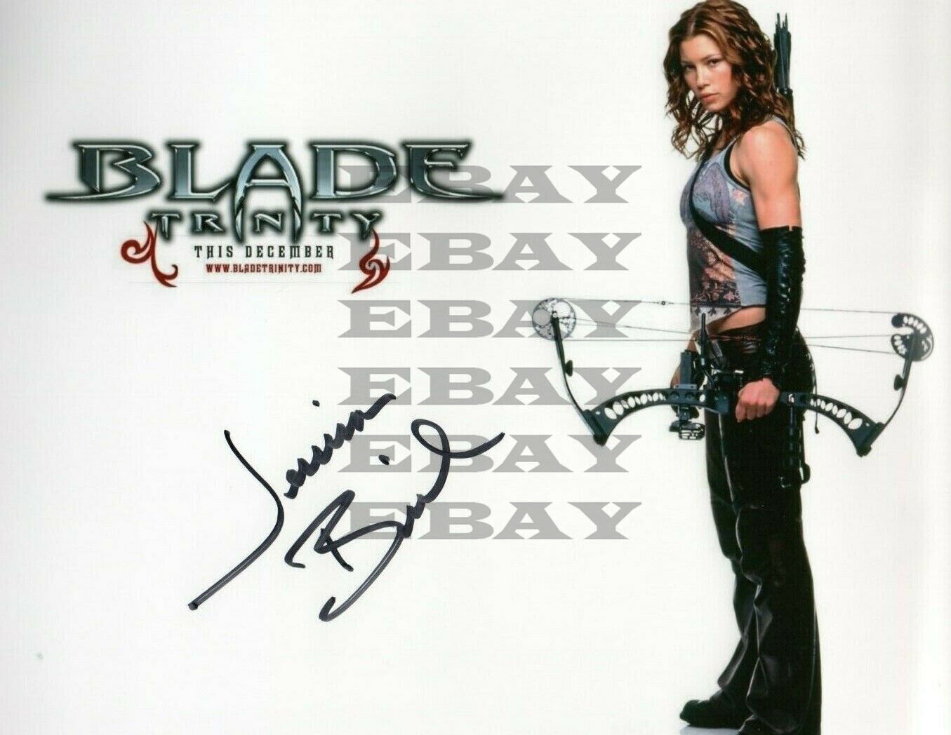 Jessica Biel Autographed Signed 8x10 Photo Poster painting Rep