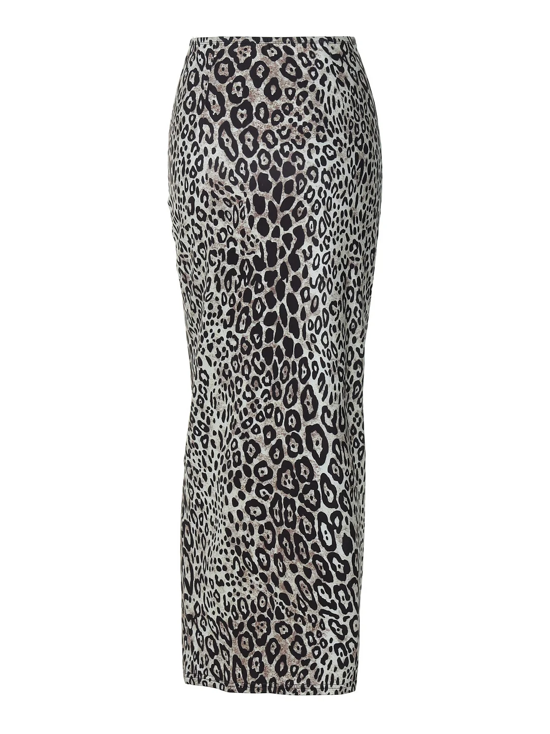 Uveng Women's Clothing 2024 Autumn And Winter New Fashion Personality Trend With Leopard Print High-Rise Half-Dress