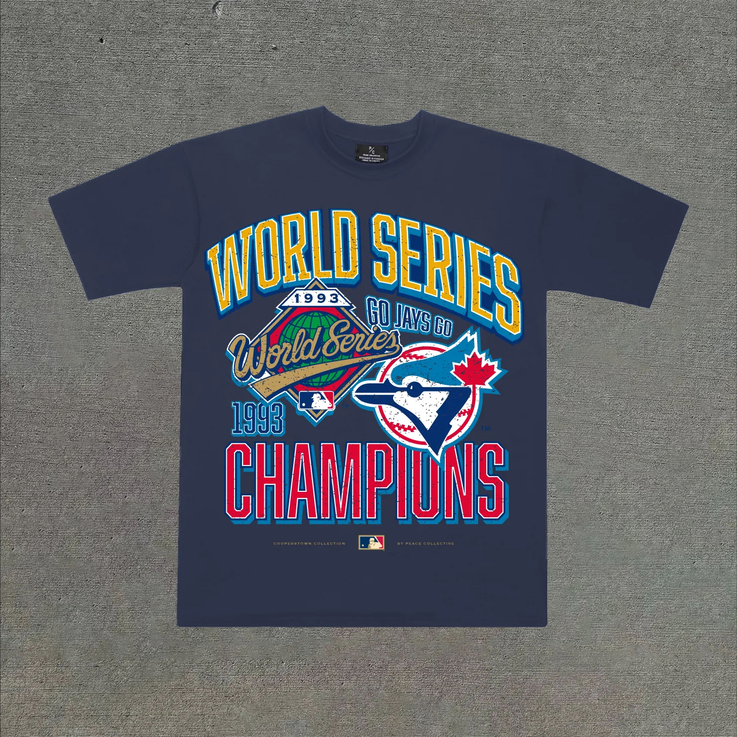 Toronto Blue Jays 1993 World Series Cooperstown Collection Premium T-Shirt