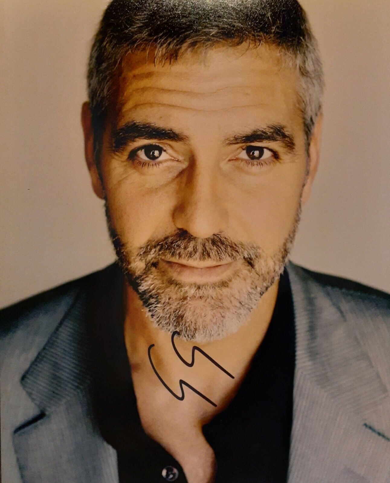 George Clooney signed 8x10