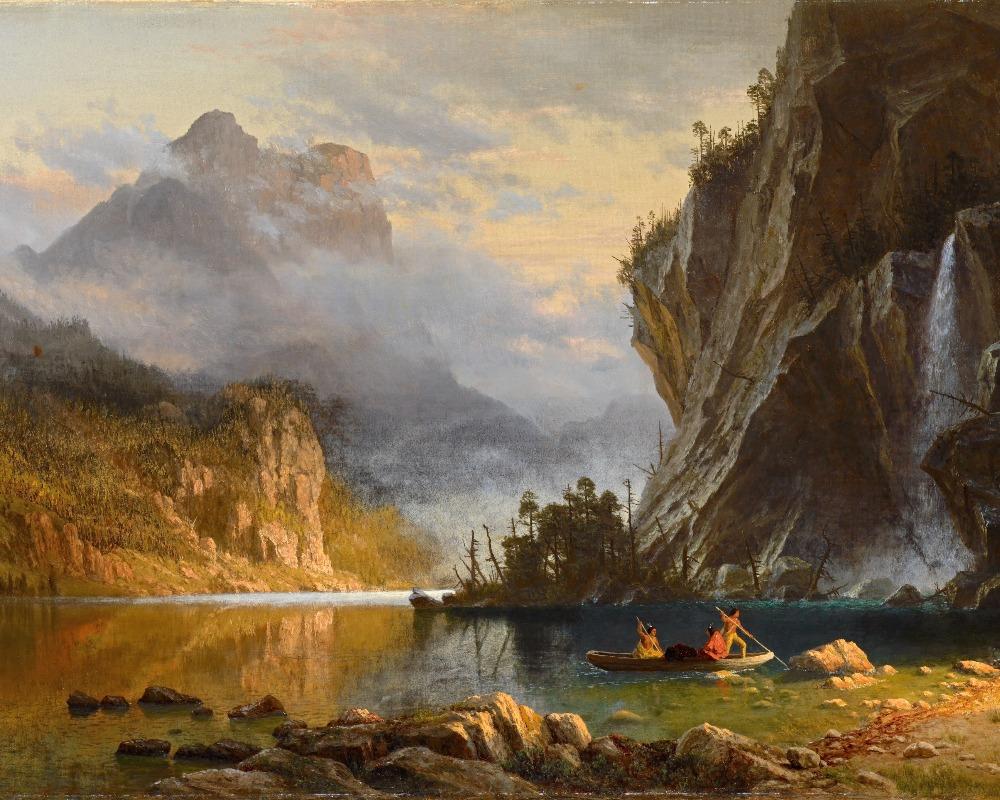 

Lake Landers Peak – Paint By Numbers - 40*50CM, 501 Original